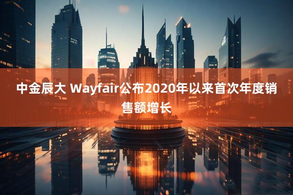 中金辰大 Wayfair公布2020年以来首次年度销售额增长